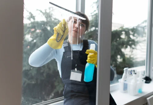 Nettoyage de vitres intérieures et extérieures à Leigné-les-Bois